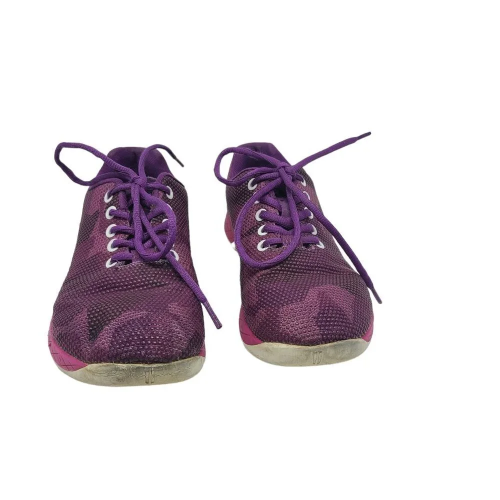 Nobull size W6.5 M5 Purple Pink Camo Athletic Workout‎ Trainers Shoes UNISEX